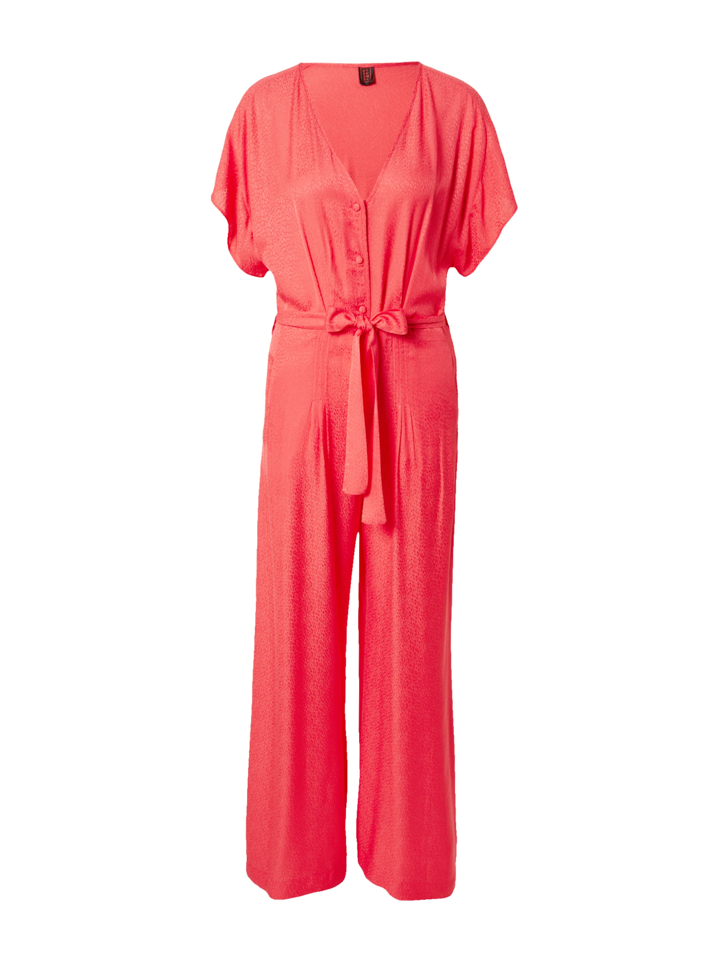 Stefanel Jumpsuit in Red: front