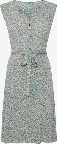 Fransa Summer Dress in Green: front