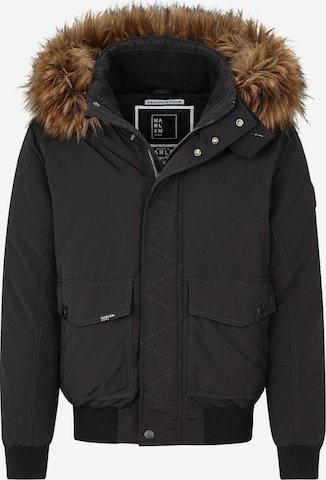 Harlem Soul Winter Jacket in Black: front