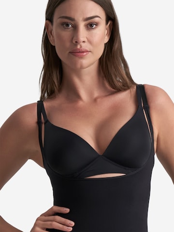 Body modelant 'Soft Touch Seamless Bodysuit Open Bust' Bye Bra en noir