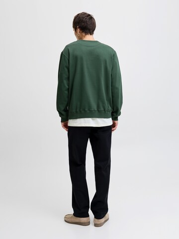 JACK & JONESSweater majica 'JORNORREBRO' - zelena boja