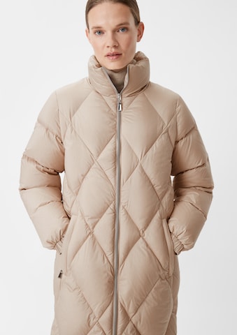 COMMA Zimní kabát – béžová