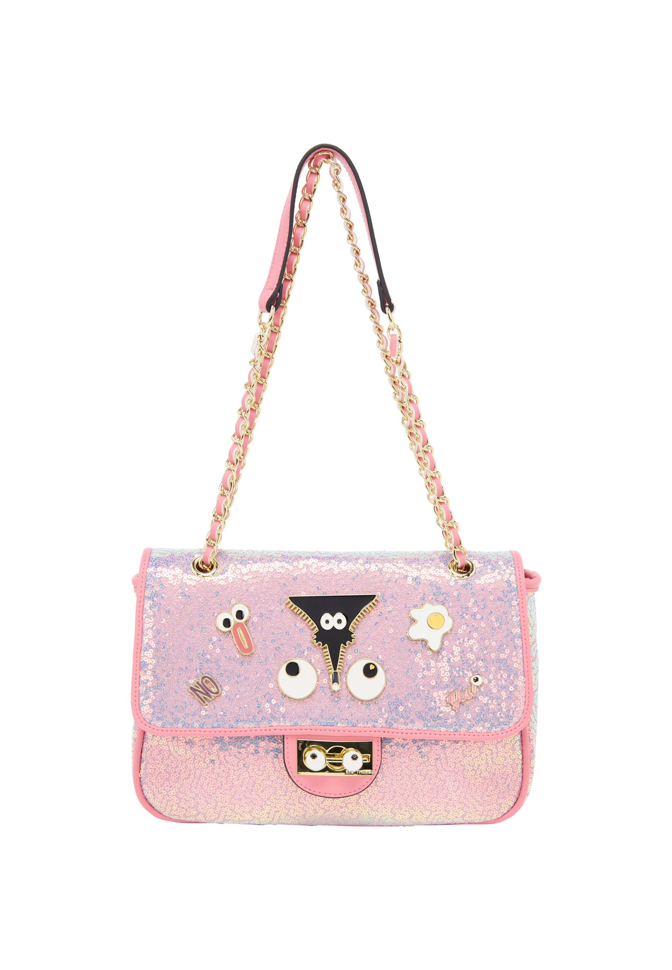 Sac à bandoulière 'Pop Eyetheme' MYMO en rose : devant