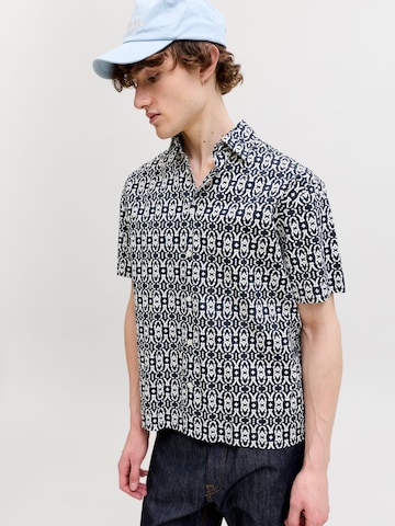 JACK & JONES Comfort Fit Hemd in Blau