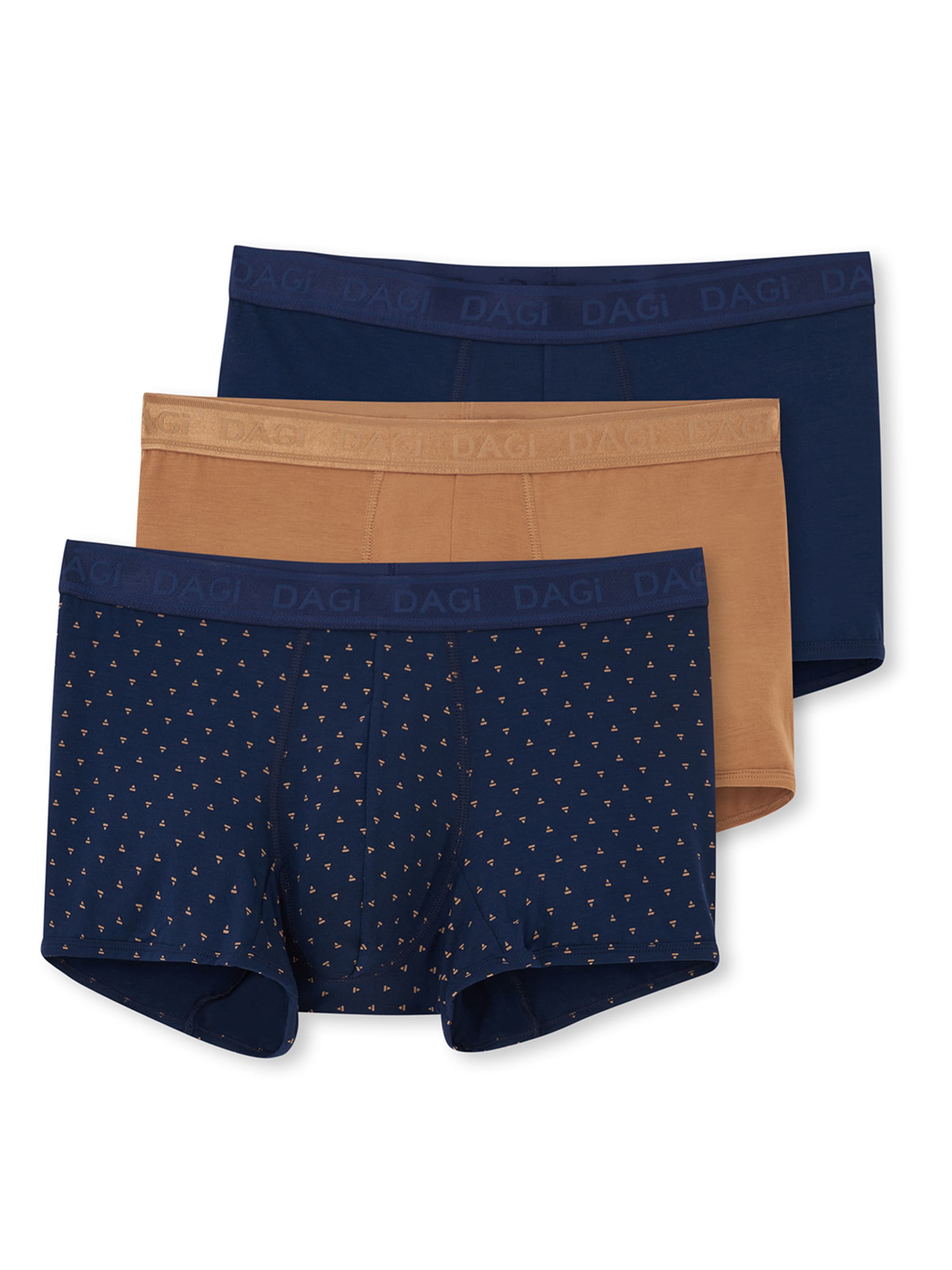 Dagi Boxershorts in Blau: Vorderseite