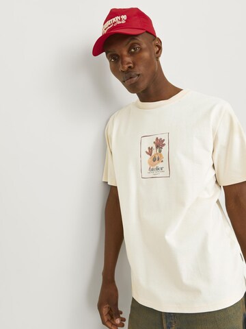 JACK & JONES Bluser & t-shirts 'JORBrooklyn' i hvid