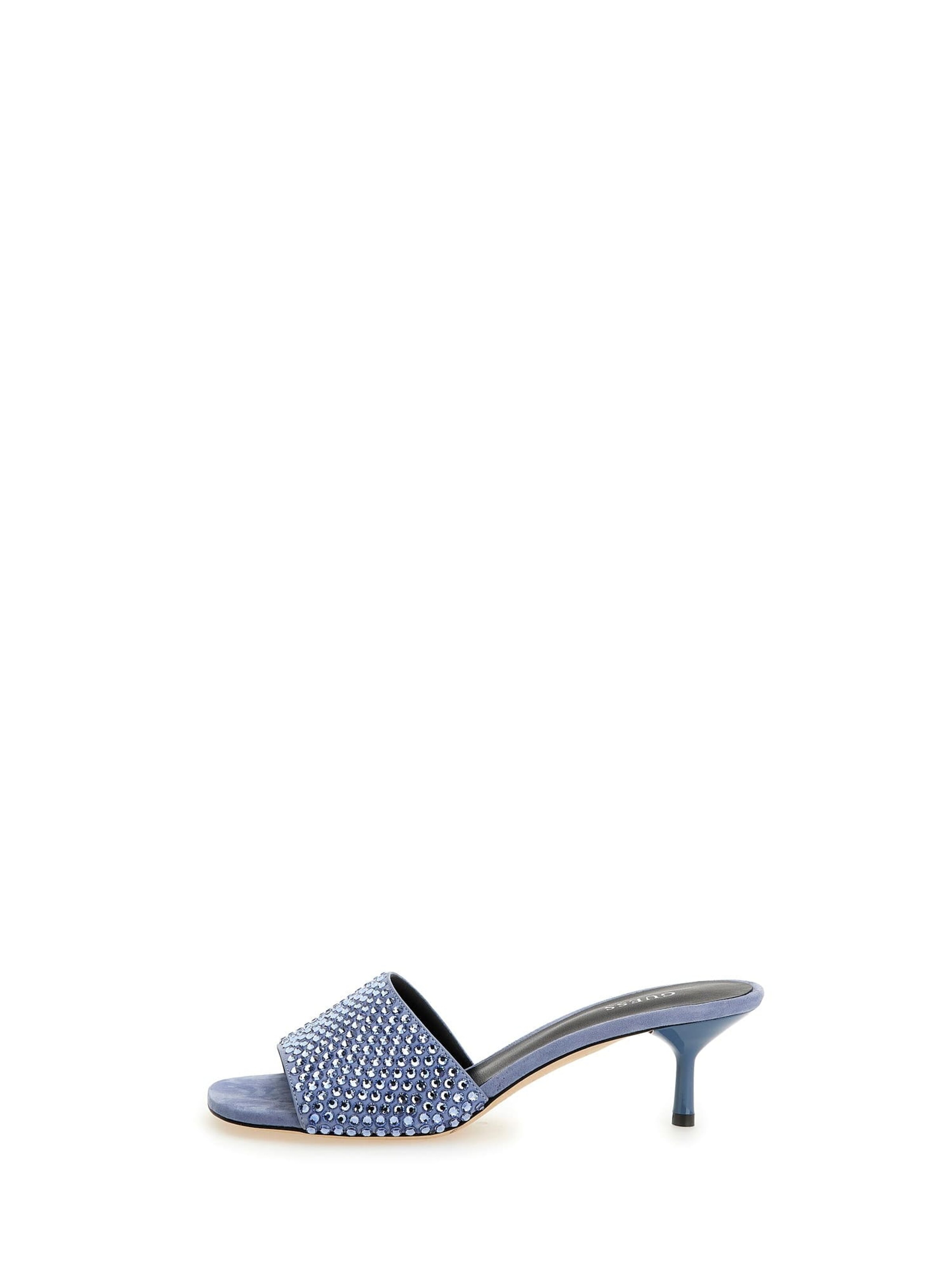 GUESS Pantolette 'Eugy' in hellblau, Produktansicht