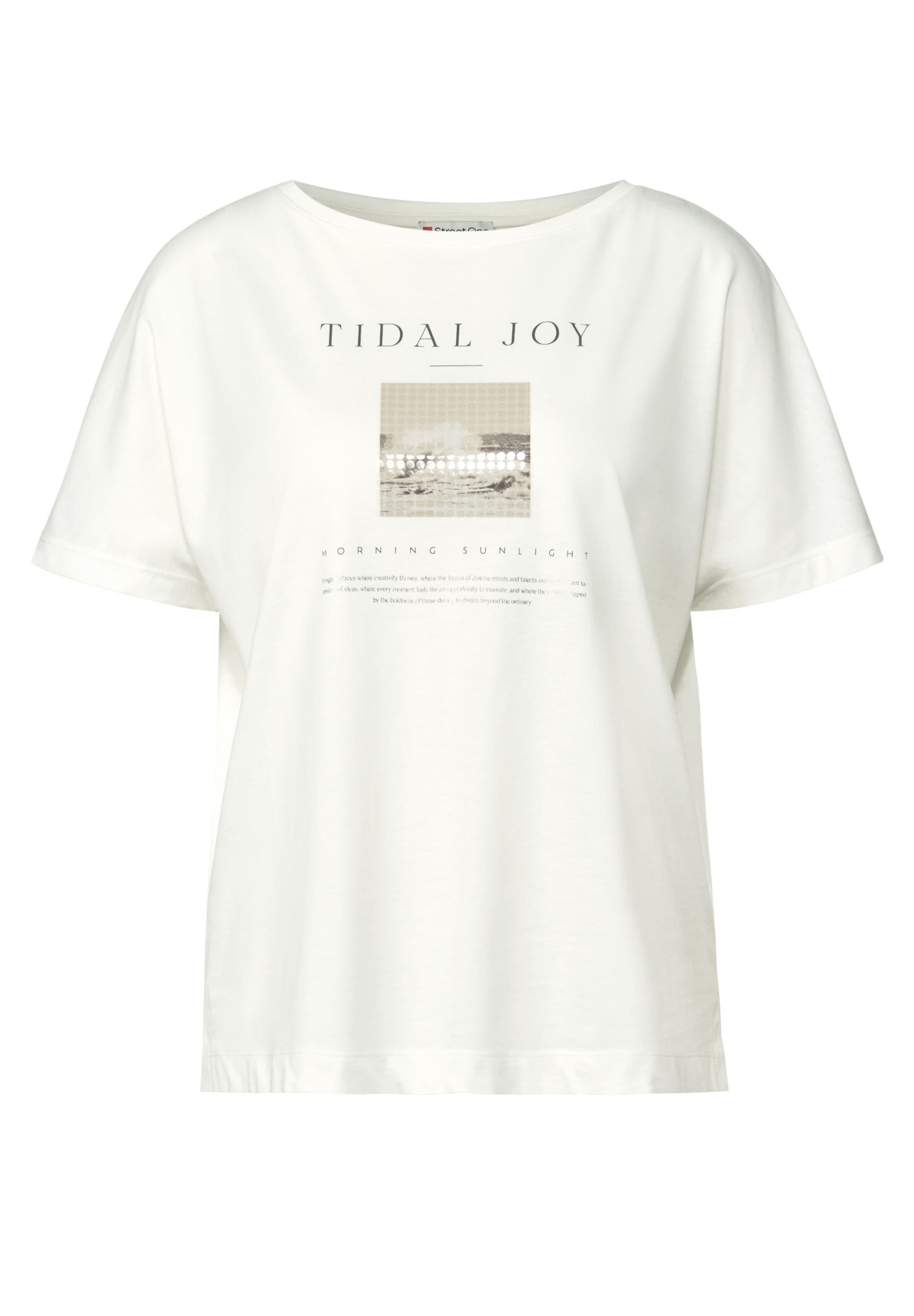 STREET ONE Shirt in White: front
