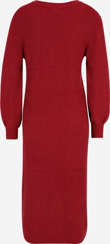 OBJECT Petite Knitted dress 'MALENA' in Red