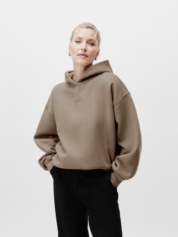 Sweat-shirt 'Abby' LeGer by Lena Gercke en marron : devant