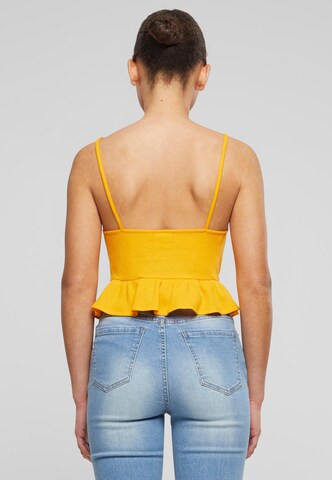 Urban Classics Top in Gelb