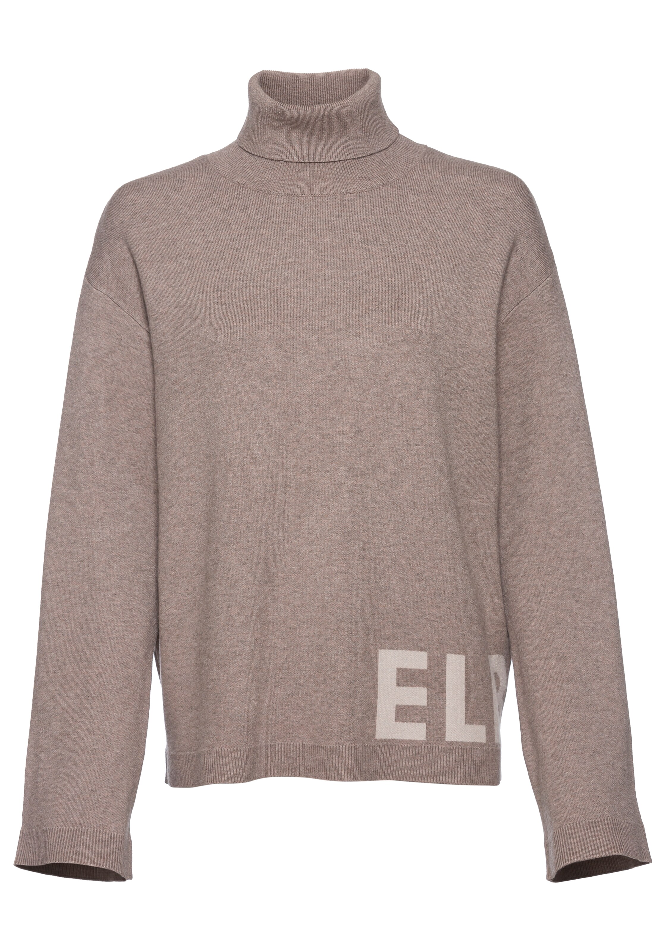 Pull-over Elbsand en gris : devant