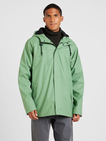 Derbe Weatherproof jacket in Green: front