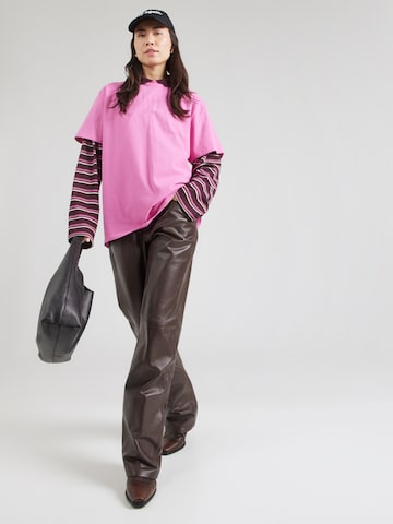 T-shirt 'Nostalgia Heart' OH APRIL en rose