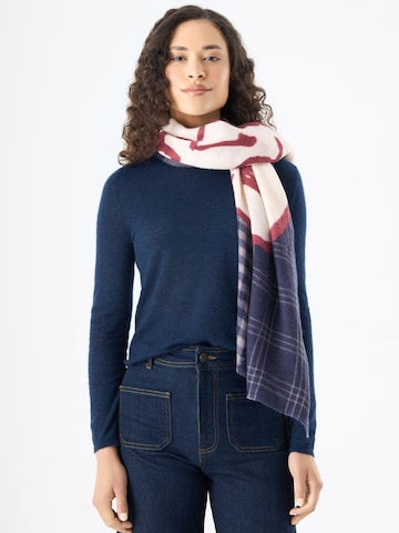 CODELLO Scarf in Blue: front