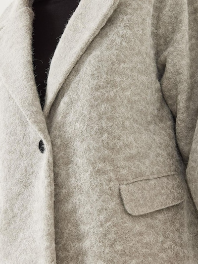 Bianco Lucci Sobretudo meia-estação em cinzento claro, Vista do artigo