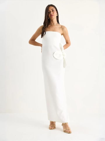 Bianco Lucci Jurk 'Maxi' in Wit