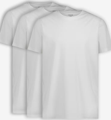 Maillot de corps 'Miles 3 Pack - Crew Neck' lebasq en blanc : devant