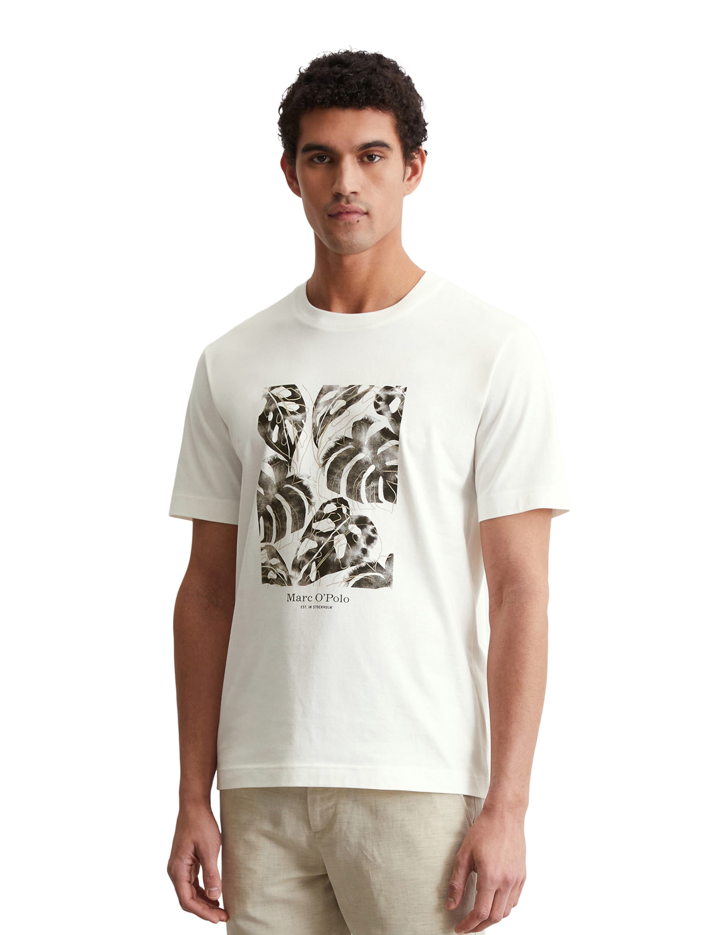 Marc O'Polo Koszulka w kolorze biały: przód