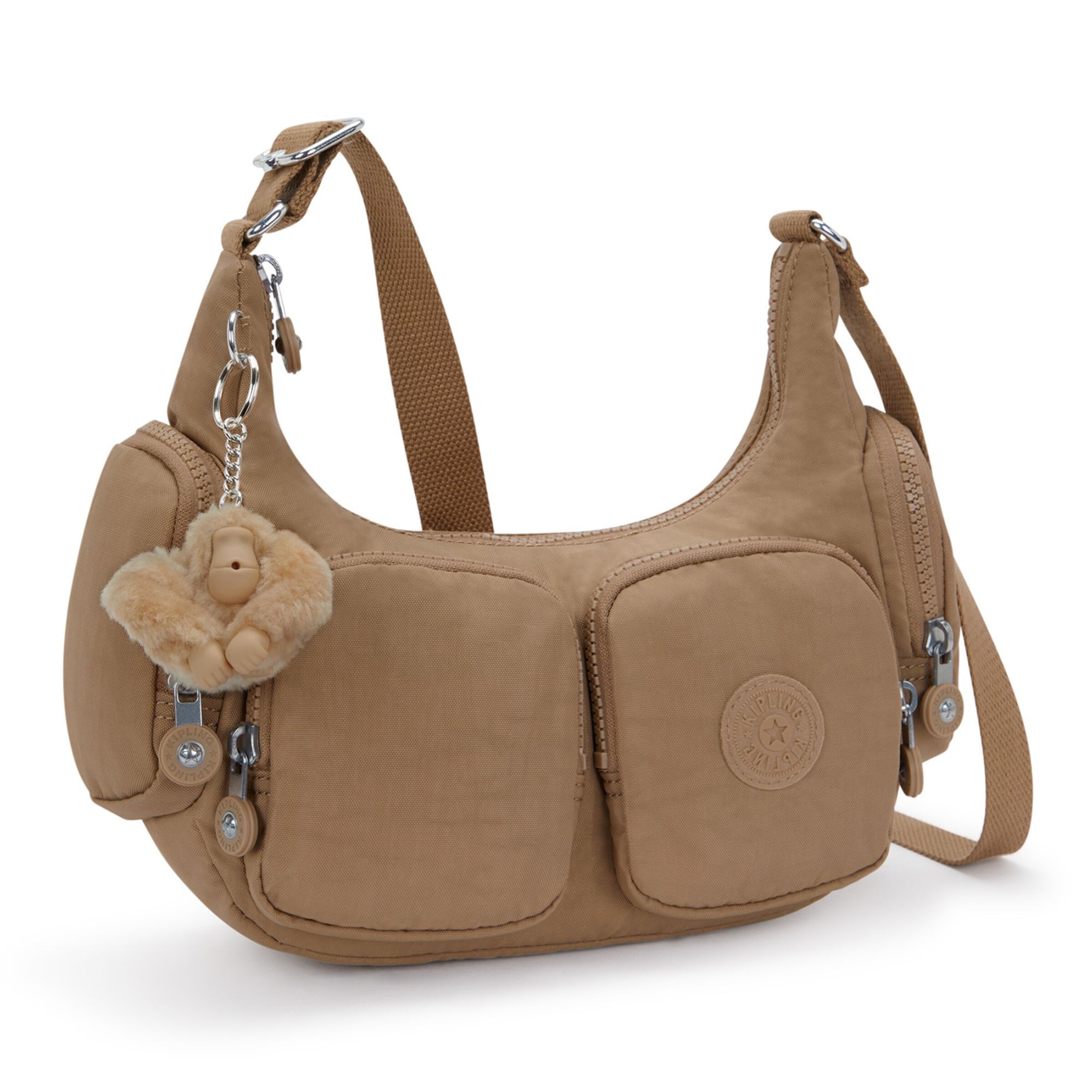 KIPLING Crossbody Bag 'Rikka' in Beige
