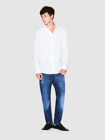 Coupe regular Chemise 'Camicie' ARMANI EXCHANGE en blanc