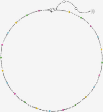 Hey Happiness - Cadena 'Color Line' en plata: frente