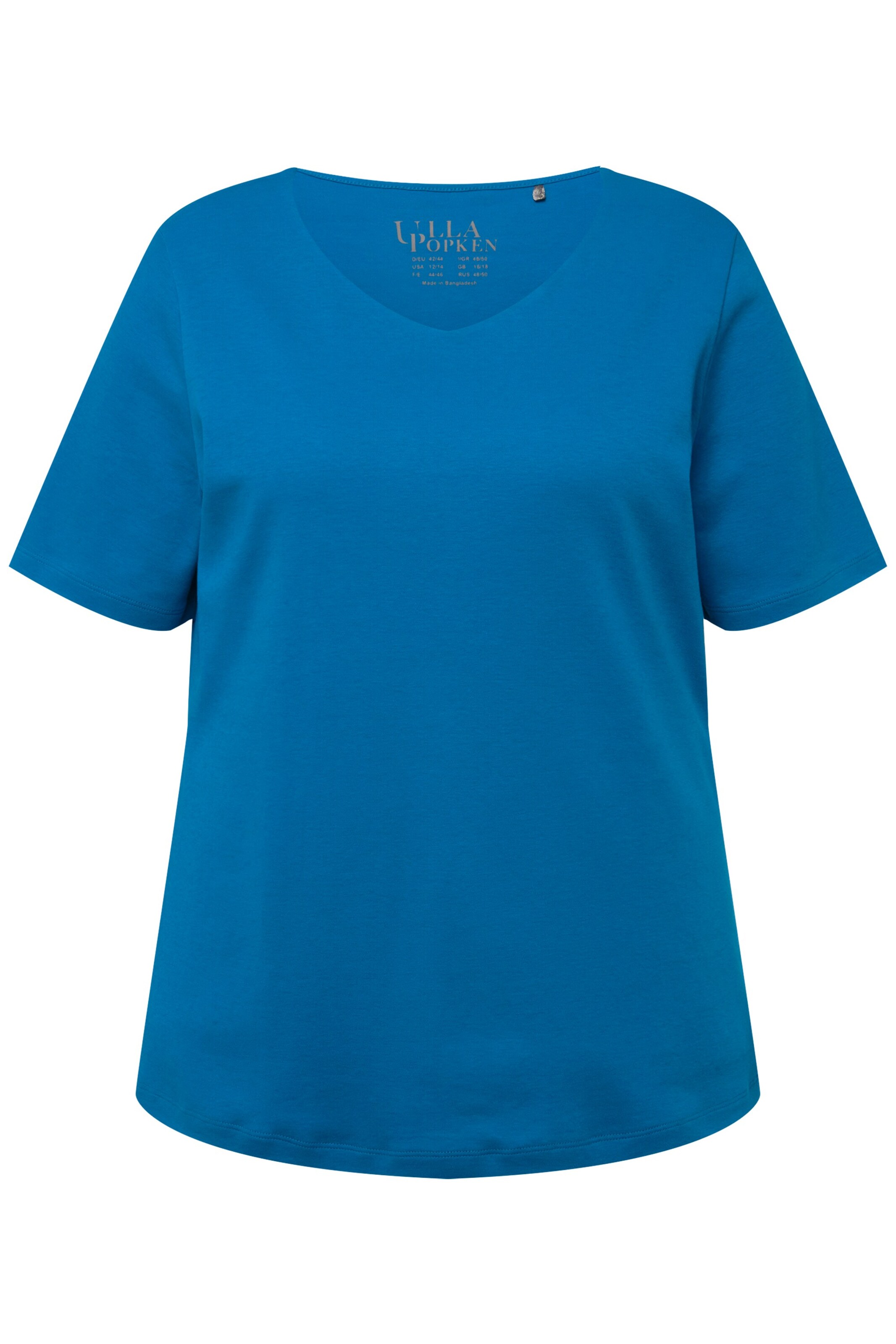 Ulla Popken Shirt in Blau: Vorderseite