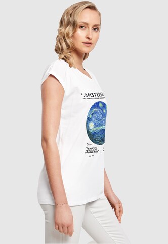 T-shirt 'Apoh - Van Gogh Amsterdam' Merchcode en blanc