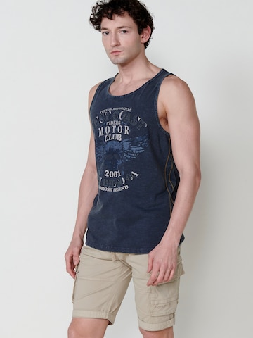 KOROSHI Top in Blau