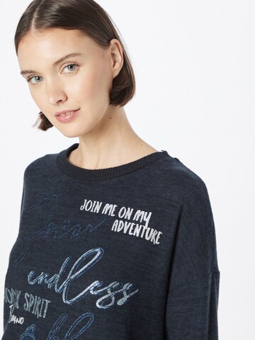 Pullover 'Into The Blue' di Soccx in blu