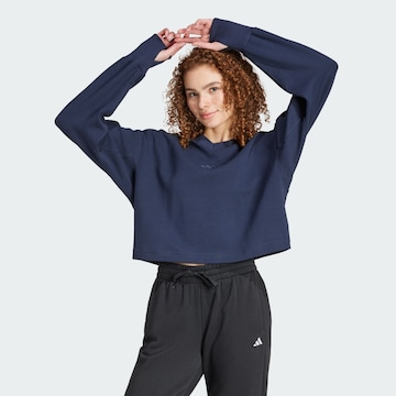 Sweat de sport 'All Szn' ADIDAS SPORTSWEAR en bleu : devant