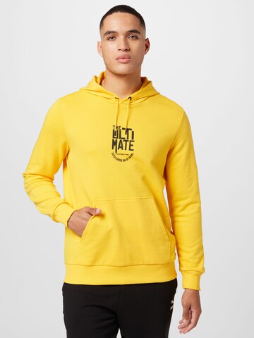 PUMA Sweatshirt in Yellow: front