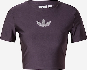 ADIDAS ORIGINALS - Camiseta en lila: frente