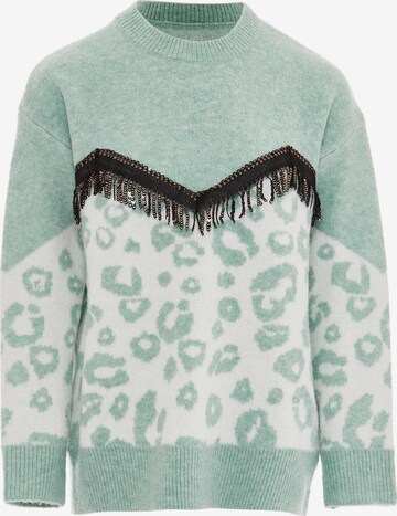 IMANE Sweater in Green: front