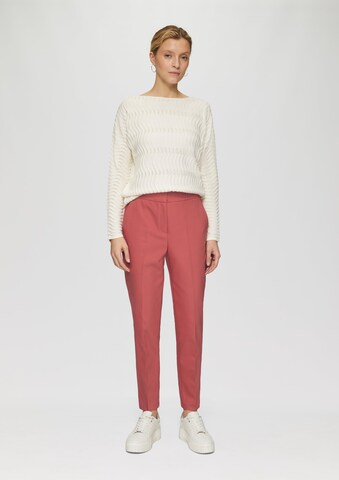 s.Oliver BLACK LABEL Tapered Hose in Pink