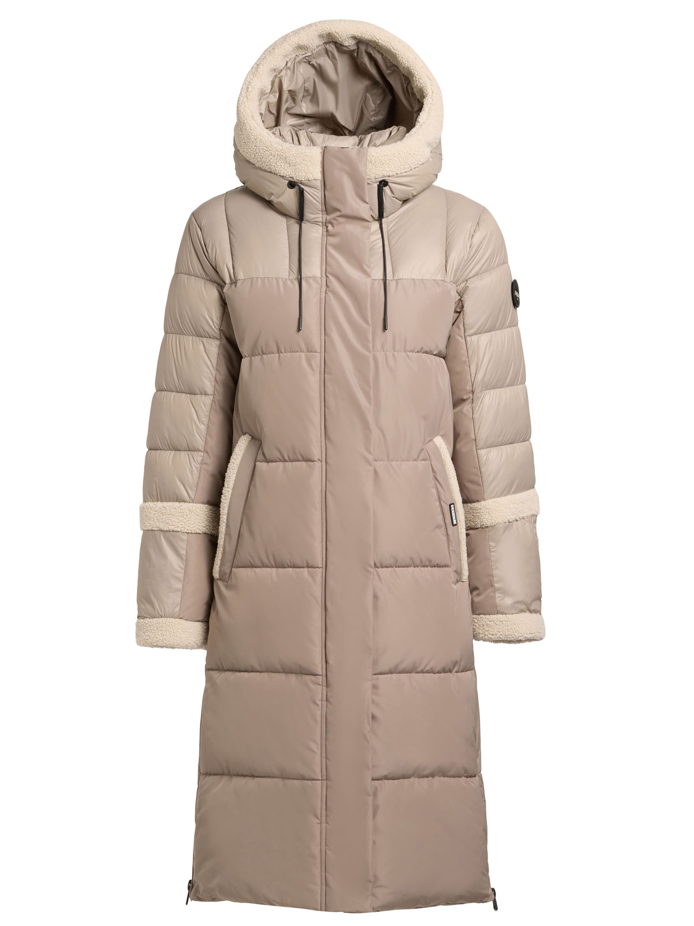 Cappotto invernale 'Desna2' di khujo in beige: frontale