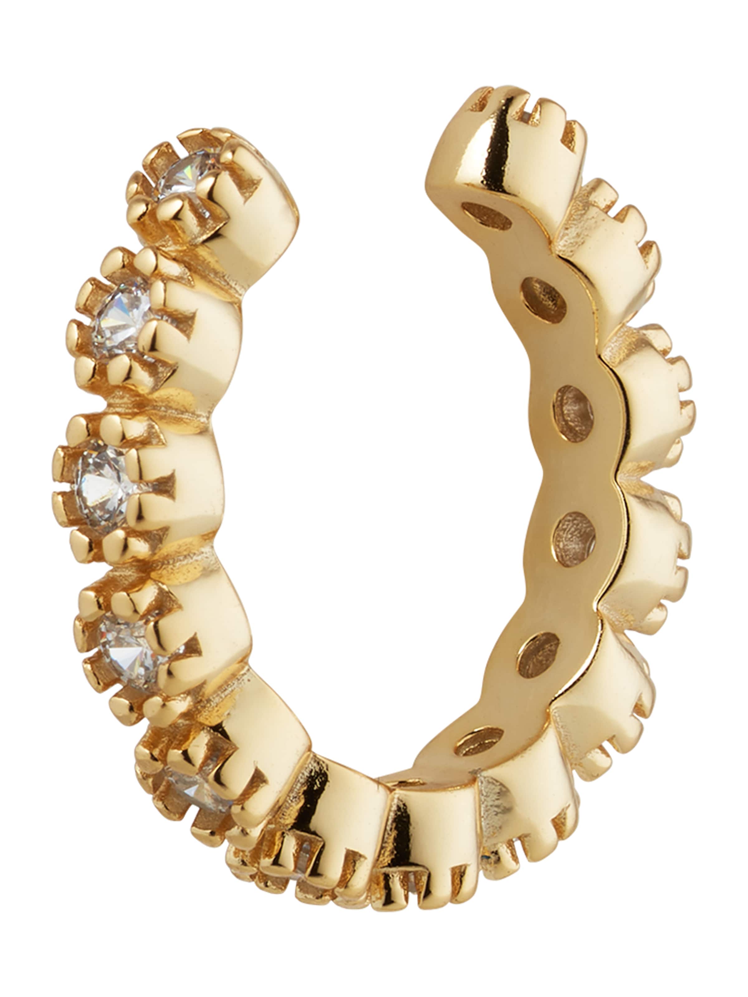 Boucles d'oreilles Glanzstücke München en or : devant