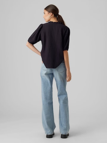 VERO MODA Bluse in Schwarz