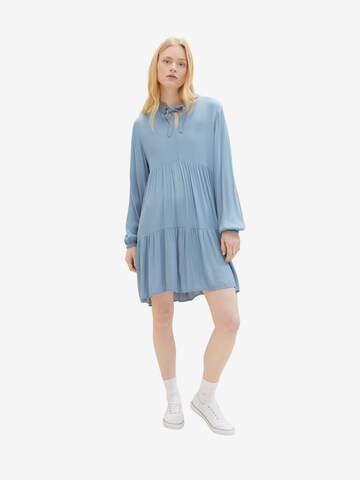 TOM TAILOR DENIM Kleid in Blau