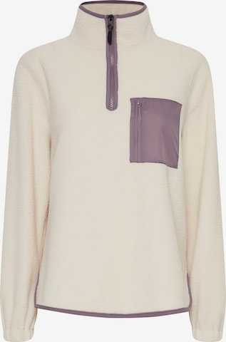 Oxmo Sweatshirt 'Piala' in Beige: front