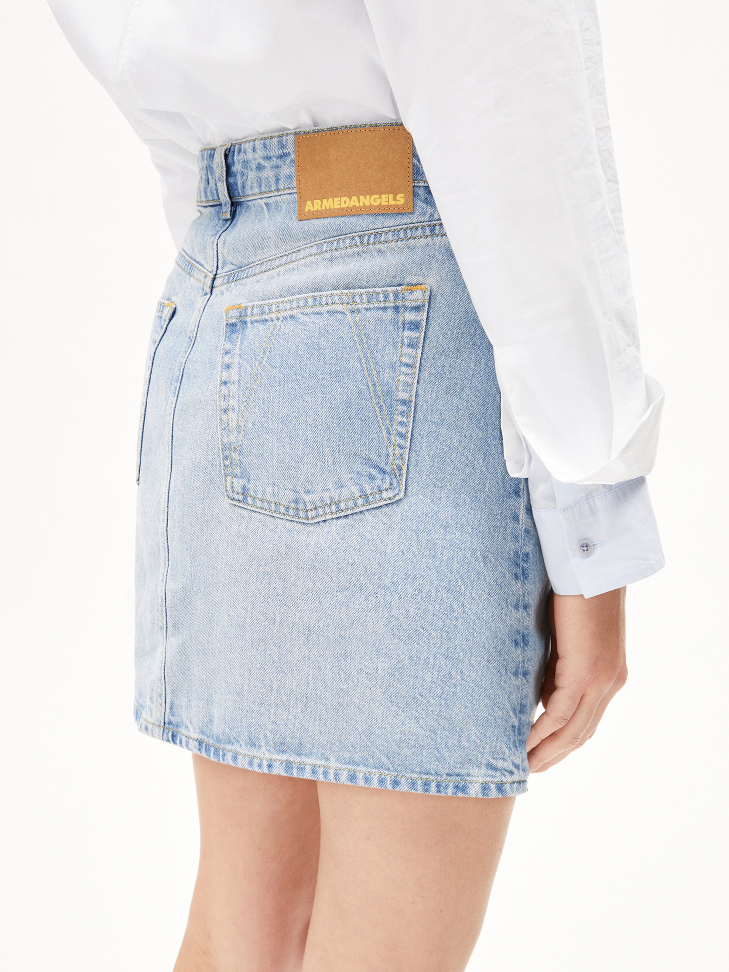 ARMEDANGELS Jeansrock 'AACUMERI' in Blau