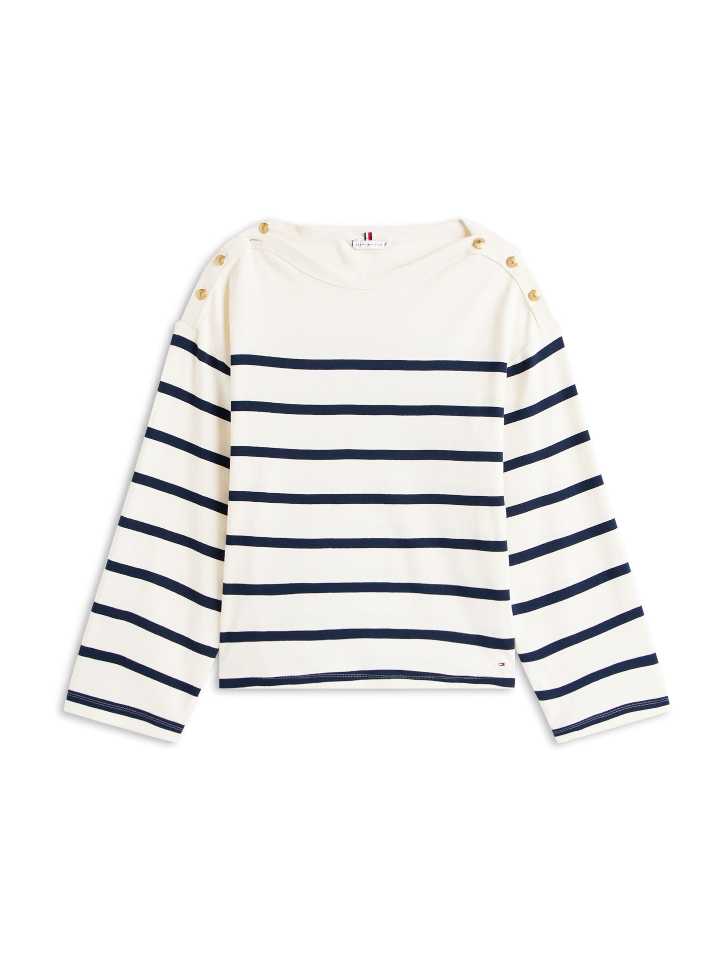 Tricou de la TOMMY HILFIGER pe alb: față