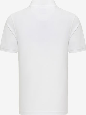 DENIM CULTURE Тениска 'Draven' в бяло