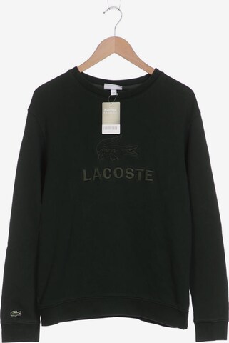 LACOSTE Sweatshirt & Zip-Up Hoodie in L in Green: front