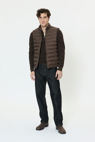 Gilet 'Salvatore' Matinique en marron
