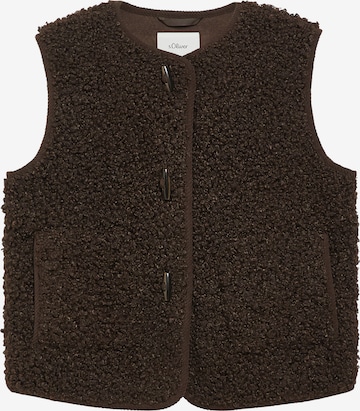 s.Oliver Bodywarmer in Bruin: voorkant