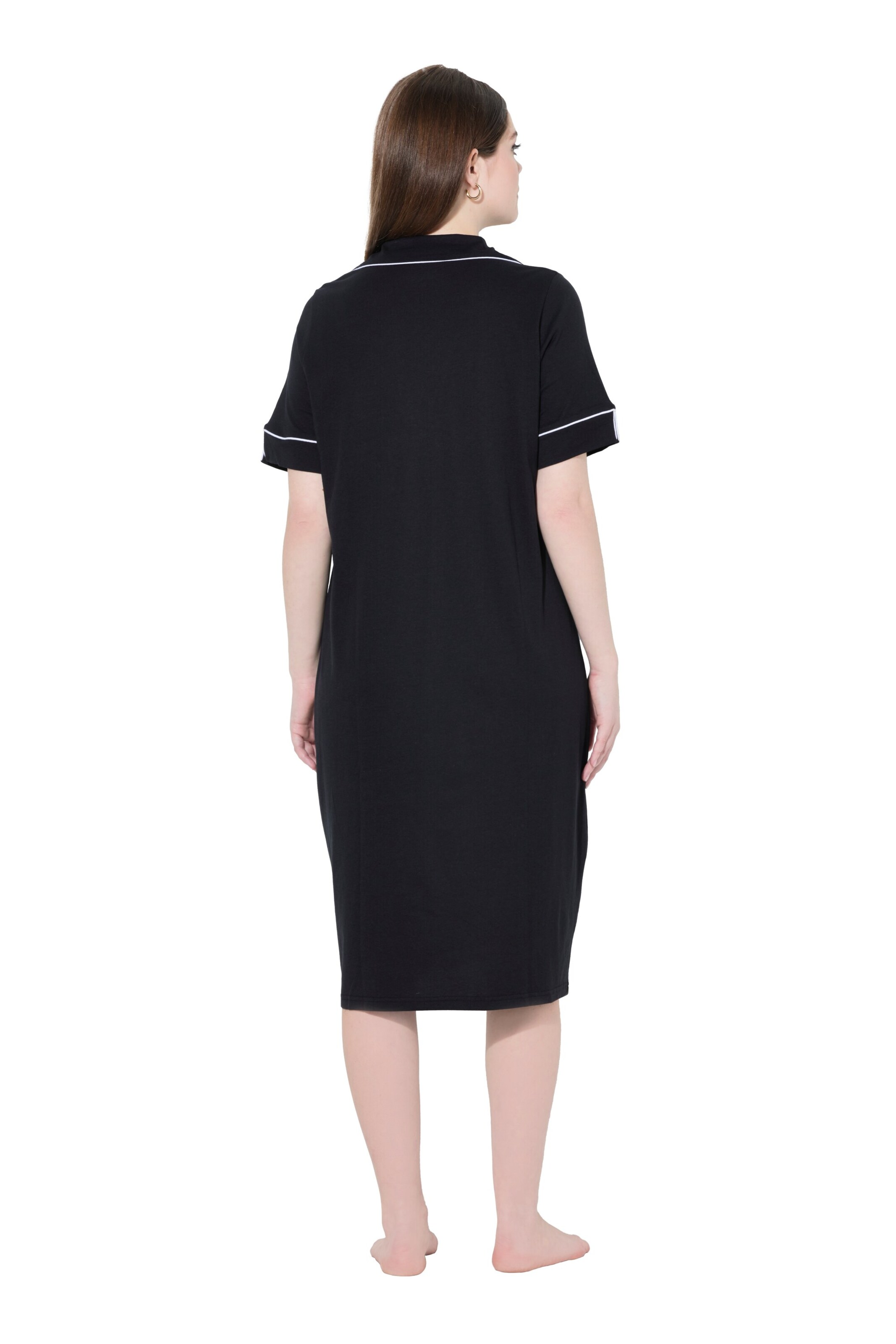 Ulla Popken Nachthemd in Zwart