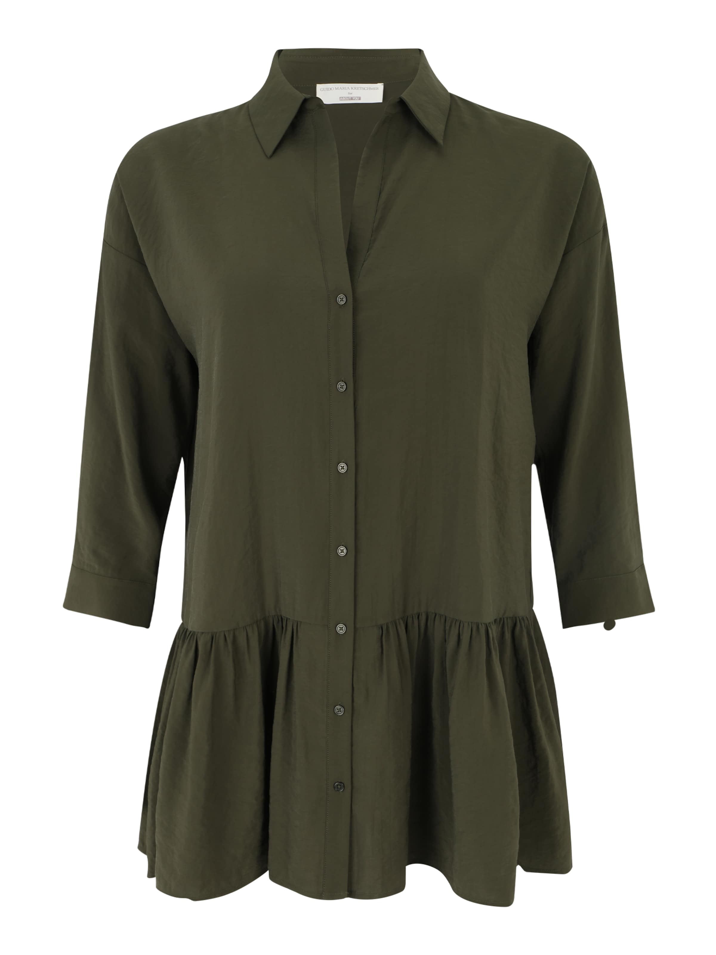 Guido Maria Kretschmer Curvy Dress &#x27;Sila&#x27; in Green: front