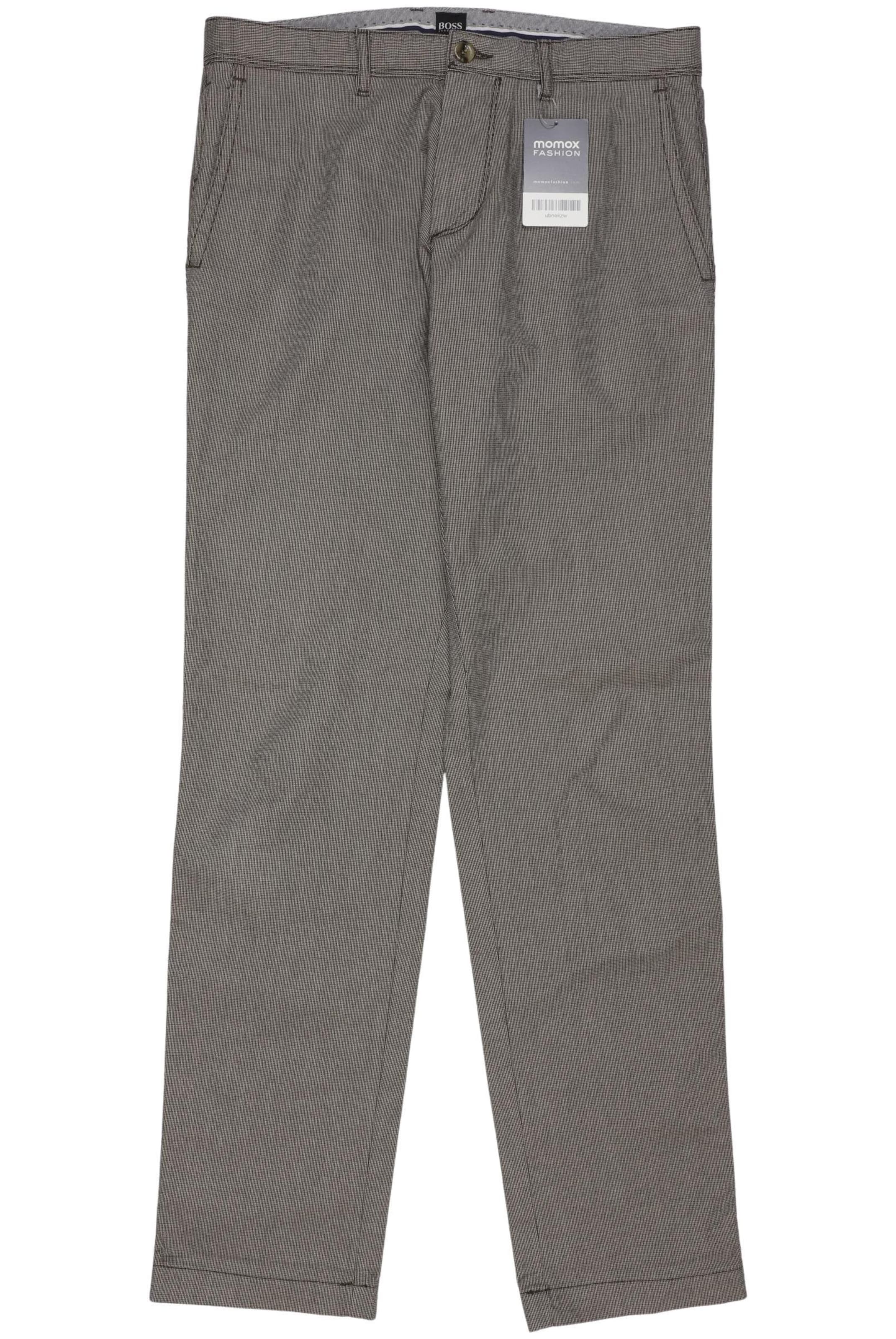 BOSS Black Stoffhose 29-30 in Grau: Vorderseite