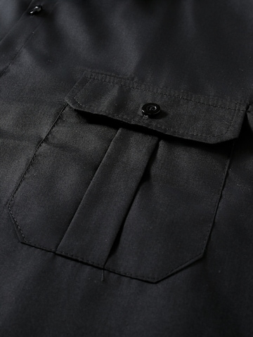 YOUTHUP Comfort Fit Hemd 'Berchtesgaden'‌‌‌‌‌ in Schwarz